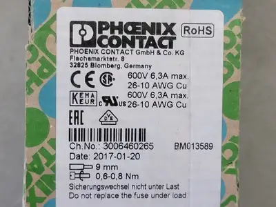 NEW PHOENIX CONTACT 3046032