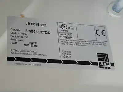 USED RITTAL JB8018.123