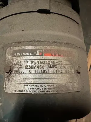 USED RELIANCE NFC84628WQ