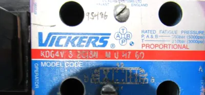 NEW VICKERS KDG4V3-2C13N-M-U-H7-60 HYDRAULIC VALVE KDG4V32C13NMUH760