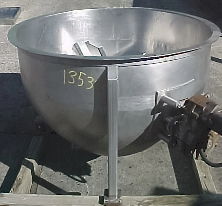 Used PADDLE AGITATED KETTLE 200 GALLON KETTLE Autoclaves, Reactors & Kettles New Jersey US | Champion Trading Corporation #423783
