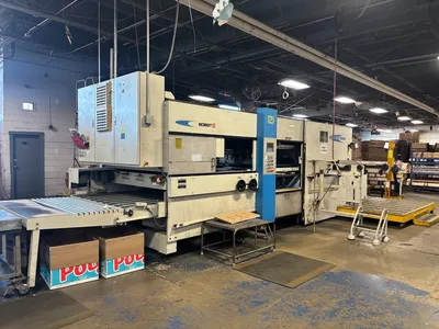2002 BOBST SPO 160 VISION Conversion Line, Platen Die Cutters | Alpine CS Machinery (2)