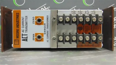Moore Industries ACT/0-5A/4-20MA/24DC AC Current Transformer Module Used