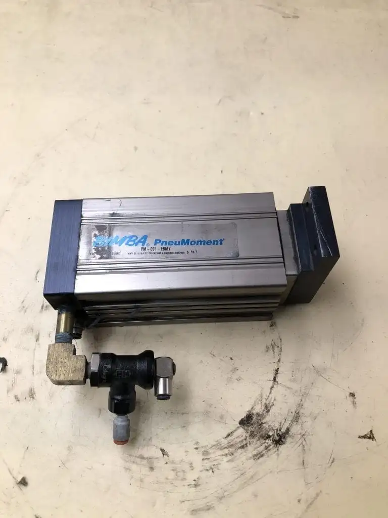BIMBA PM-091-EBMY Pneumoment Pneumatic Cylinder Actuator 1-1/16” X 1″