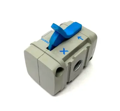 Used Festo Manual Lockout/Shut Off Valve, 3/2 Bistable Pump & Valve Parts Michigan US | Maverick Industrial Sales #1462824