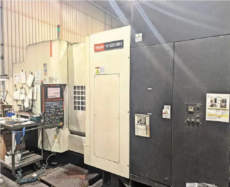 Used 2008 MAZAK HCN 5000II Horizontal Machining Centers Ohio US | Toolquip, Inc. #1176281