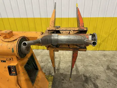 2500 LBS X 12" COOPER WEYMOUTH DOUBLE END PULL-OFF COIL REEL UNCOILER: STOCK #22617