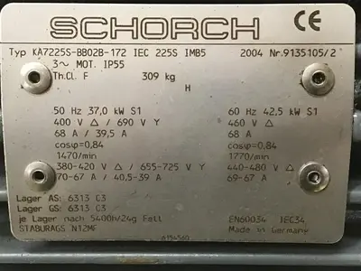 USED SCHORCH KA7225S-BB02B-172