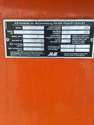 USED 2013 JLG M600JP