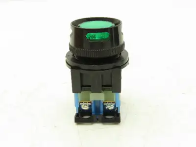 Fuji Electric Pushbutton Green Illuminated Momentary 1 Normally Open  Lot of 8