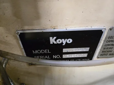 Koyo RT-40 ROBI Outer Diameter Visual Inspection Checking Machine