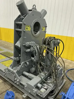 12" GOTCO MODEL #FT-80-2145 PIPE BUCKING MAKE-UP & BREAKOUT DOWNHOLE PIPE TORQUE MACHINE: YOBRO #24411