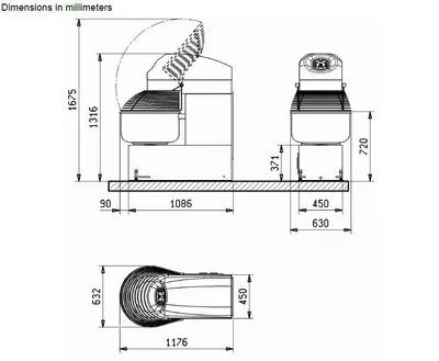 pietro Berto Easy 50 ECO Spiral Mixer | Harvest Equipment and Fabrication Inc (3)
