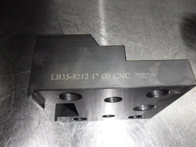 Lathe Tool Turret Block  LB35-8212 1" OJ CNC Bolt Pattern 70mmx85mm (LOC1175A)