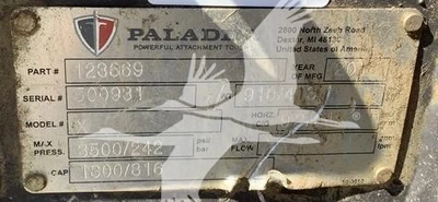 USED 2018 PALADIN 123669