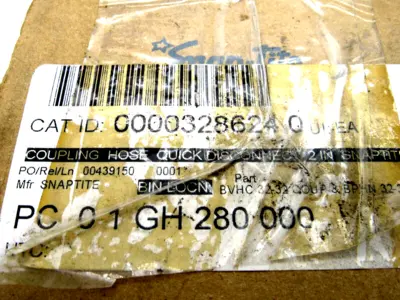 NEW SNAP-TITE BVHC32-32F QUICK DISCONNECT COUPLING HOSE BVHC3232F