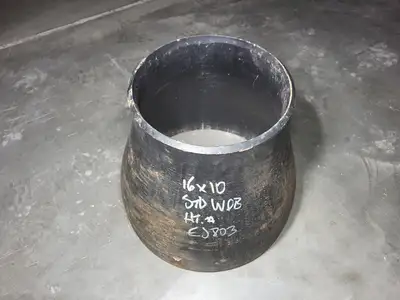 16"x10" STD Concentric Reducer Steel