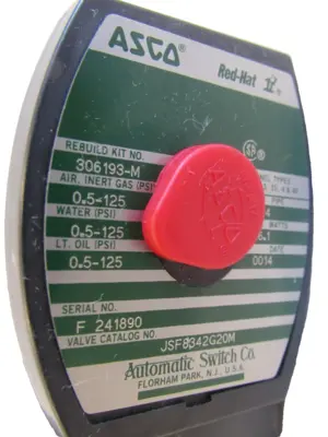 NEW ASCO JSF8342G20M SOLENOID VALVE