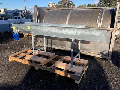 Conveyor, Belt, 12" X 100', Rubber Belt, 1/2 HP #S742690