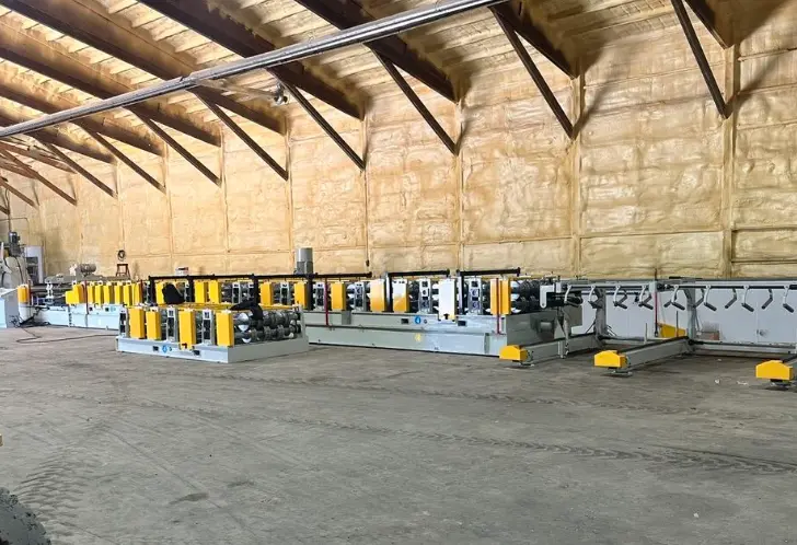 Steel Roof Decking Roll Forming Machine Alabama