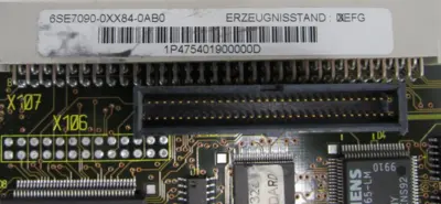 USED SIEMENS 6SE7016-1TA61 DC INVERTER 6SE70161TA61 (SEE DESCRIPTION)