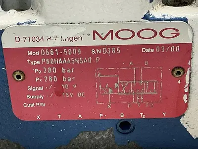 USED MOOG D661-5009