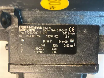 New | in-Stock BRINKMAN PUMPS TA303/3-Z+002 Pumps | Surplus Asset Holdings #1206195