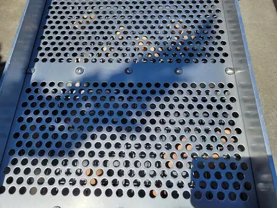 Screen, Vibratory, 17" x 98", S/st, 1 HP, Ball Cleaning #S744031