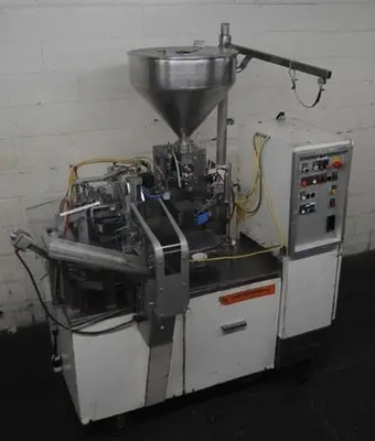 Norden model NM620HA Hot Air Automatic Tube filler and sealer -