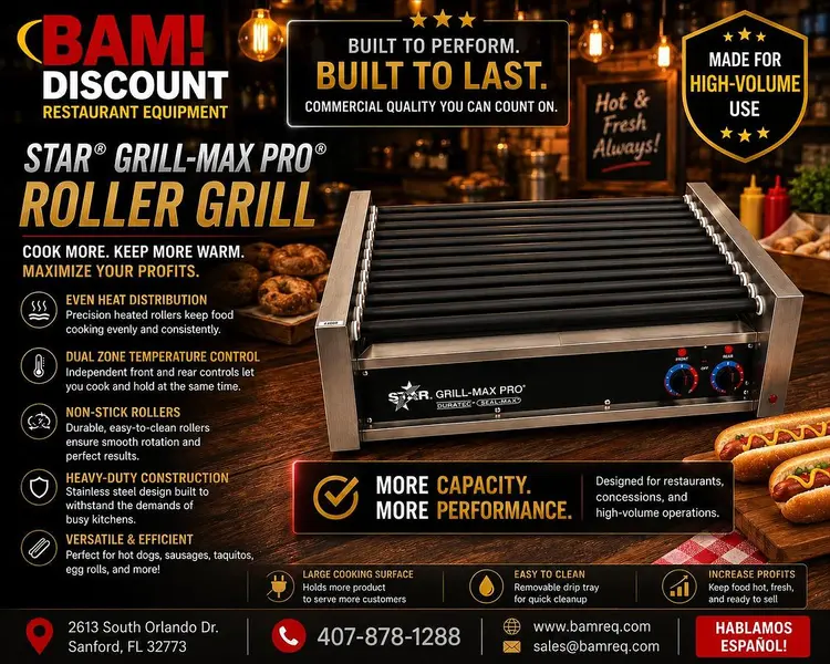 Used STAR MAX 8A-75ST-120V Grills & Griddles Florida US | BAM Discount Restaurant Equipment #1263866
