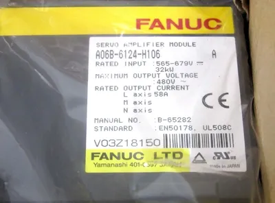 NEW FANUC A06B-6124-H106 SERVO AMPLIFIER A06B6124H106