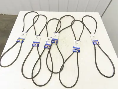 Napa A75 Industrial V-Belt 77 x 1/2" Lot Of 6