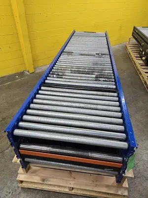 Used MHS ROLLER BED BELT CONVEYOR Belt Conveyors Wisconsin US | Packer City Sales #1301767