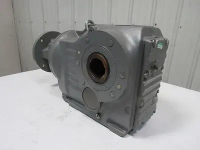 Sew KAZ87AM213/215 24.92 Ratio 1400RPM 56RPM 2-3/8" Output Thru Shaft Gearbox