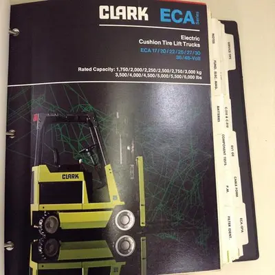 USED CLARK EQUIPMENT MANUAL SRC