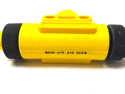 0906 UTP 318 | Belden Lumberg  Mini Power Split Tee Tap 4-Poles M12 F to 7/8" M & F - New Other