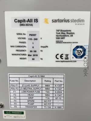 USED Thermo Scientific Capit-All IS