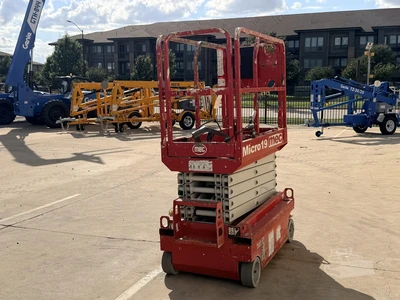 Used 2018 MEC MICRO 19 Scissor Lifters Texas US | Adcock Equipment USA #1545493