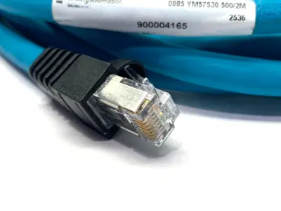 Used Lumberg Automation Double End Ethernet Cable RJ45 900004165 Cable & Wire Michigan US | Maverick Industrial Sales #1391199