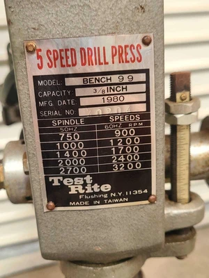 USED test rite 99