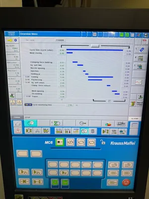 2011 KRAUSS MAFFEI KM180-750 AX Horizontal Plastic Injection Molding Machines | JYC MACHINERY (7)