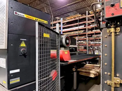 Used 2015 AMADA EMLK 3610NT Laser Combo Punches Illinois US | Machine Factory Outlet #1262814