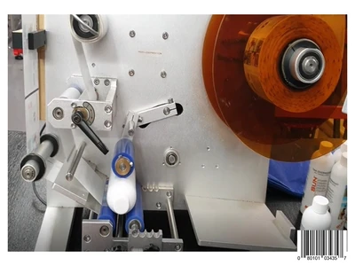 Round Bottle Labeling Machine-T #34357 Rental