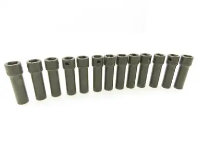 Williams 12M-609 IMP 3/8" Drive 9MM 6 Point Impact Socket Deep 2-1/8"L Lot of 13