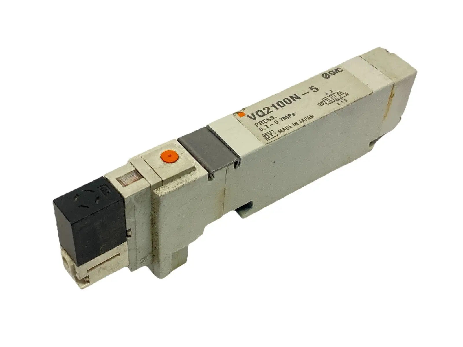 Used SMC Pneumatic Compressed Air Solenoid Valve 5 Port Solenoid Valves Michigan US | Maverick Industrial Sales #1399821