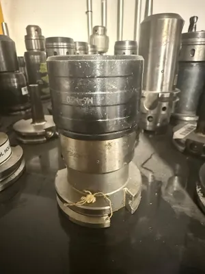 150PC CNC TOOLING LOT: CAT40/50, BT40/50, HSK63, COLLET, END MILL, SHRINK-FIT, BORING HEADS