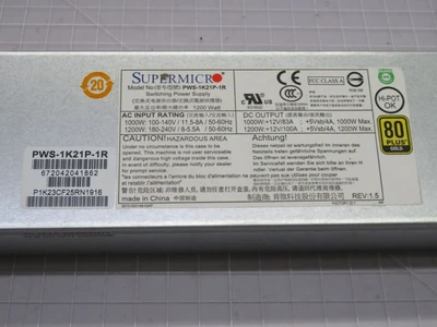 Used SUPERMICRO _UNKNOWN_ Power Supplies Texas US | OCO Industrial #1687087