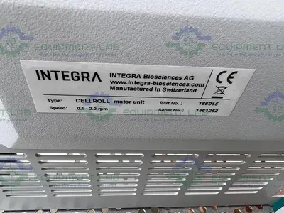 USED INTEGRA BIOSCIENCES CELL ROLL CELL SPIN CONTROL UNIT W/ CELL ROLL MOTOR UNIT