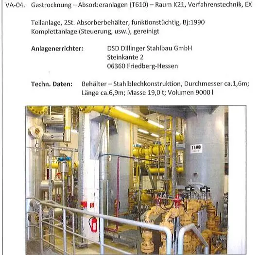 Used 1990 DSD DILLINGER 2 ABSORBER TANKS Stainless Steel Tanks | UCY Industrial GmbH #387334