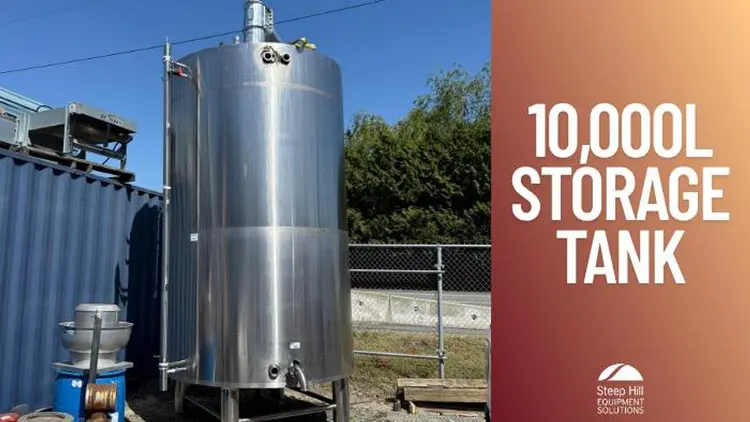Used 2018 HARBIN HANDE LIGHT INDUSTRY & PHARMACEUTICAL EQUIPMENT CO., LTD. Q1735 Stainless Steel Tanks British Columbia CA | Steep Hill Equipment Solutions #1187121